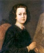 Portrait of a paintress Jezefina Geppert Aleksander Kotsis